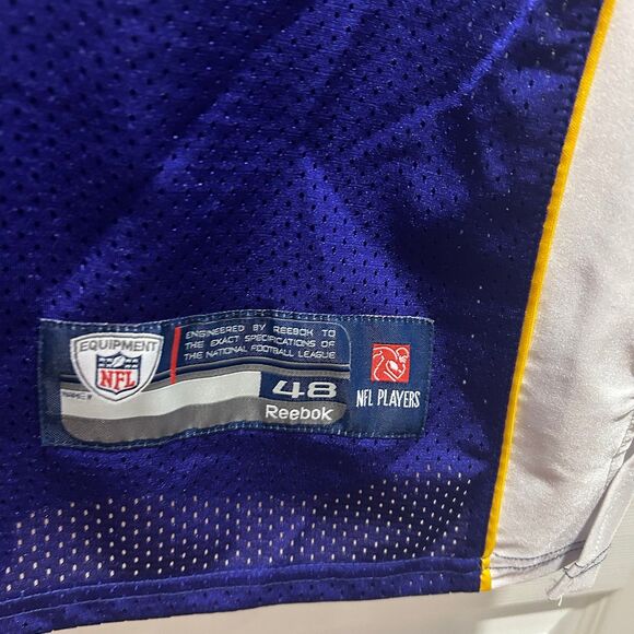 Reebok Brett Favre Minnesota Vikings Jersey NFL Size 48 - Picture 3 of 4